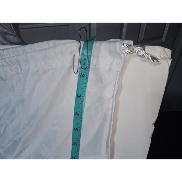 Coach Satin Dustbag White 23" X 20" Excellent Condition - Picture 6 of 6